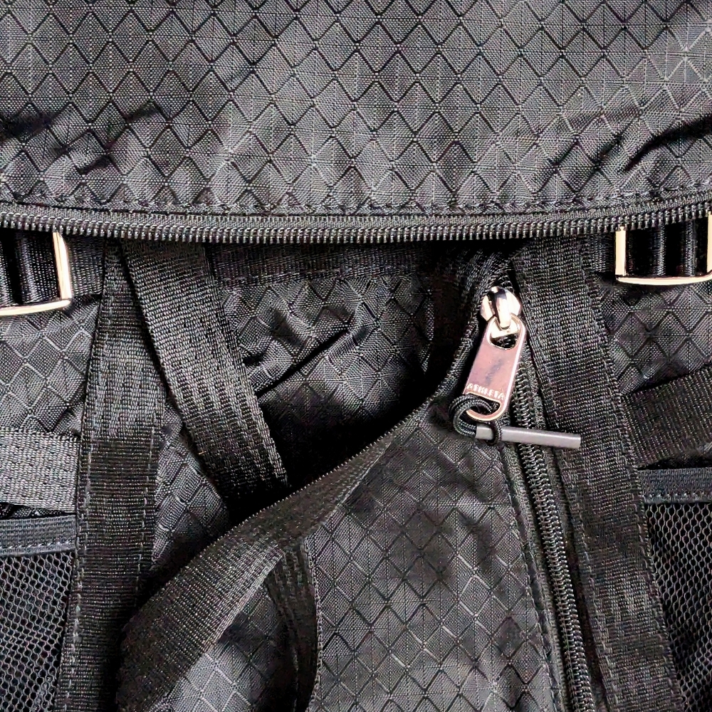 Athleta Stylish Excursion Black Backpack With Mul… - image 6